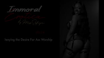 The dungeon denying the desire for ass worship