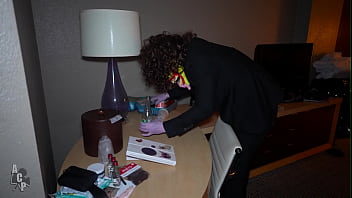 Peachie garcia always call gibby when her man trippen this time it was for "spring cleaning"