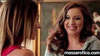 Sensual lesbian massage leads to orgasm 11