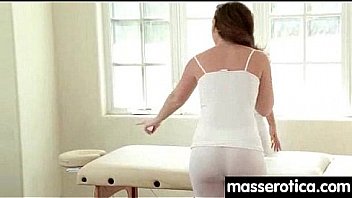 Sensual lesbian massage leads to orgasm 11