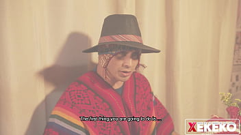 Milf peruana es engañada por falso curandero y termina siendo detonada con creampie