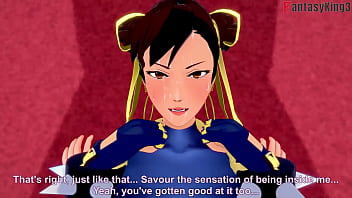 Chun li fornite fucking 2 street fighter full & full pov on sheer & fantasyking3