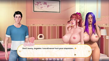 I caught the half sister with the neighbor's daughter how horny