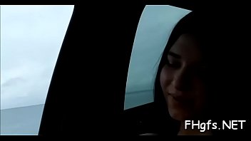 Sexy legal age teenager having wild sex