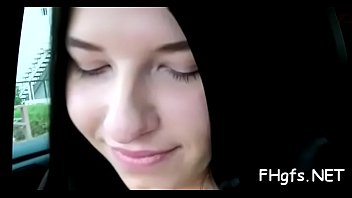 Sexy legal age teenager having wild sex