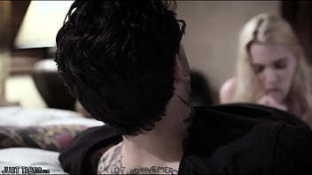 When her husband sees her cheat on him and he is watching her do it as a peeping tom he can only think about one thing fucking her so hard