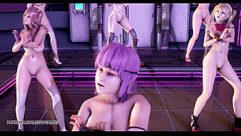 Mmd pinkcat doa hot naked dance