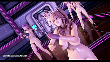 Mmd pinkcat doa hot naked dance