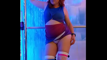 Hotwife steffi my desert paint pussy dance