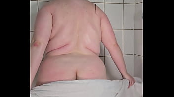 Bbw bedtime routine strip shower and lingerie tease 4k portrait