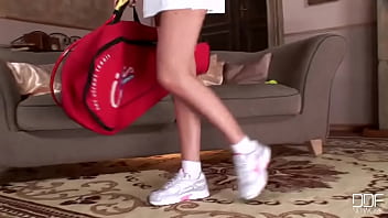 Toe suckin tennis star