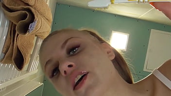 Princess kirstin spit with toothpaste on you