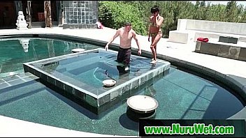 Hot masseuse gives pleasure massage 09