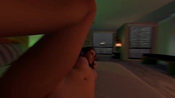 Teen enjoys her day in