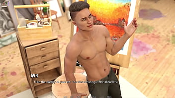 Taboo university #46 green hair emo artist says i am her muse