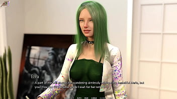 Taboo university #46 green hair emo artist says i am her muse