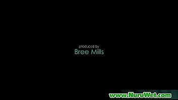 Gorgeous babe gives a nuru massage 15