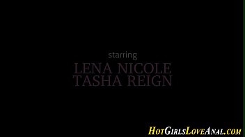 Bathing les anally toys