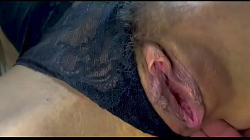 Slobbery blowjob and fisting