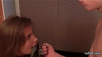 First bondage fuck with teen