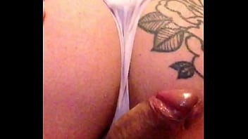 Hot pawg sweet asshole spread open wide getting ready to ride hard bbc milf huge dick & panties