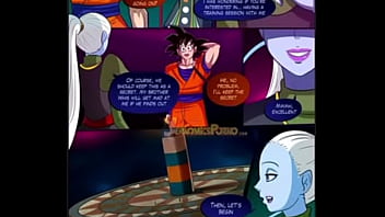 Goku has sex with 3 dbz angels