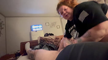 Sexy as fuck chubby red head bwc down my throat
