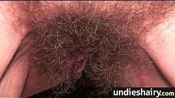 Fresh cutie fucking her hairy twat
