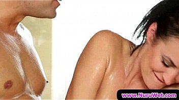 Sexy wet blowjobs and handjobs from nuru massage 22