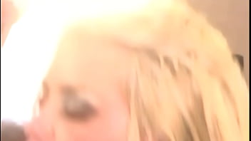 Nicole is touching herself as she watches brittney experience pleasure from the blond rockman