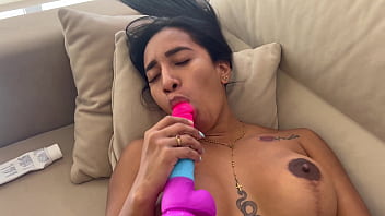 Stepmom is horny and loves anal sex