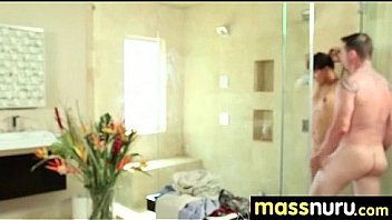 Sexy body gets a happy ending massage 18