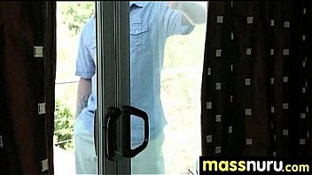 Sexy body gets a happy ending massage 18