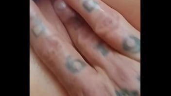 Oiled up ass and pussy play