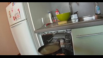 Cute girl gangbanged on a hidden cam