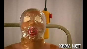 Sensual sweetheart slowly getting naked to turn him on