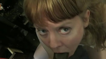 Jamie foster gives a pov blowjob to a bbc