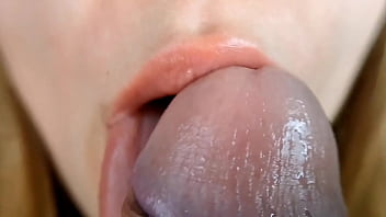 Extreme close up blowjob bliss