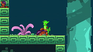 Lizard sex scene zoomed in