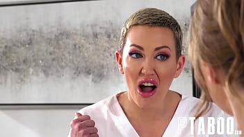 Taking him off her hands