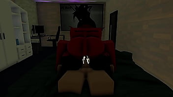Roblox demon girl rides cock