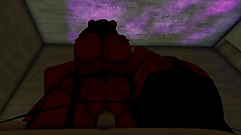 Roblox demon girl rides cock