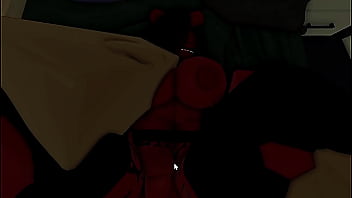 Roblox demon girl rides cock