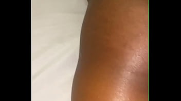 Her reactions when the vibrator touches her pussy