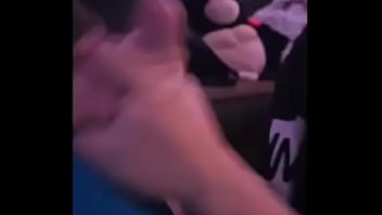 Close up sloppy big tits wife blowjob