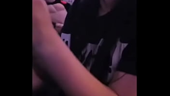 Close up sloppy big tits wife blowjob