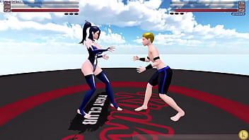 Natasha vs blake kyfc sexfight maledom