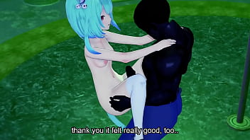 潤羽るしあ uruha rushia fucks a bbc in the club