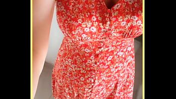 Milf in a amazing dress