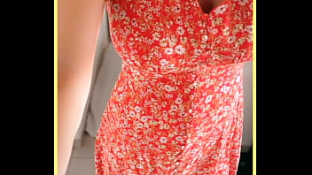 Milf in a amazing dress